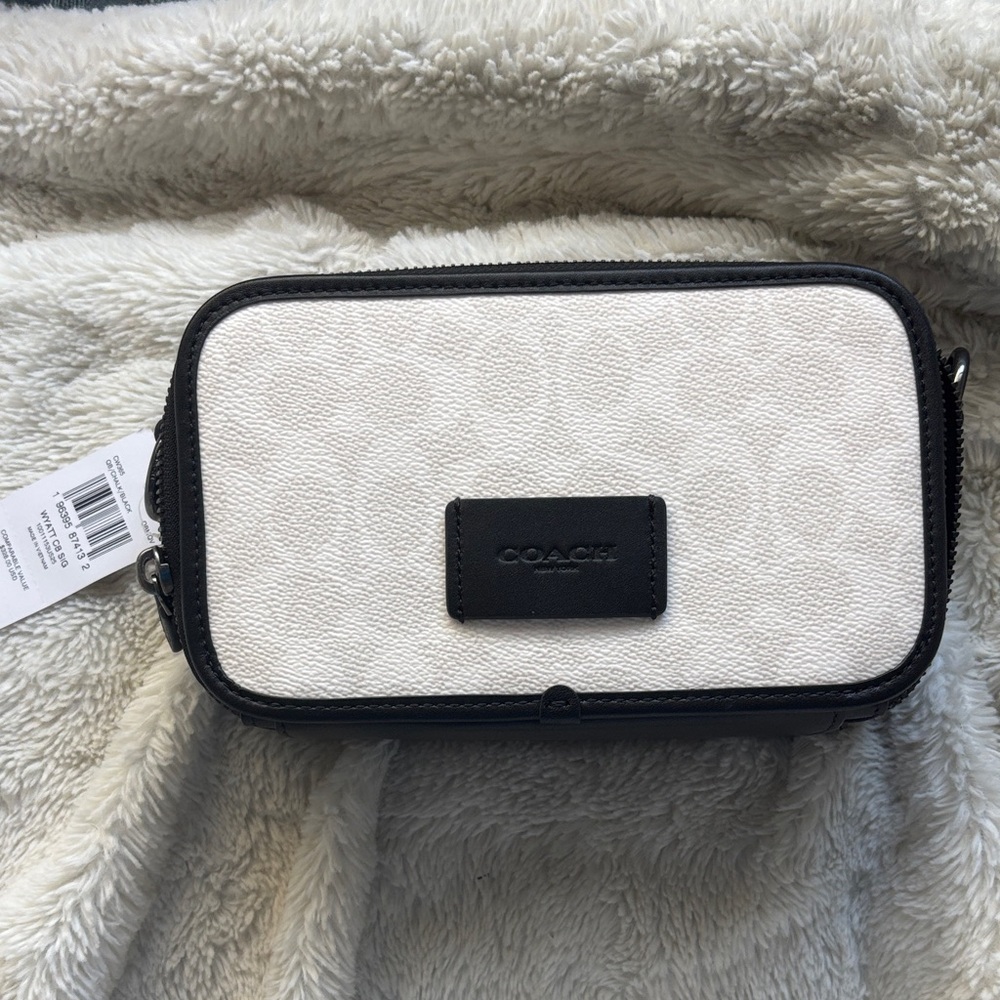 Coach White and Black Crossbody Bag - Picture 1 of 14